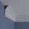 Ekena Millwork 5 5/8"H x 2 1/4"P x 6"F x 94 1/2"L Floral Crown Moulding MLD05X02X06FL - alternate 7
